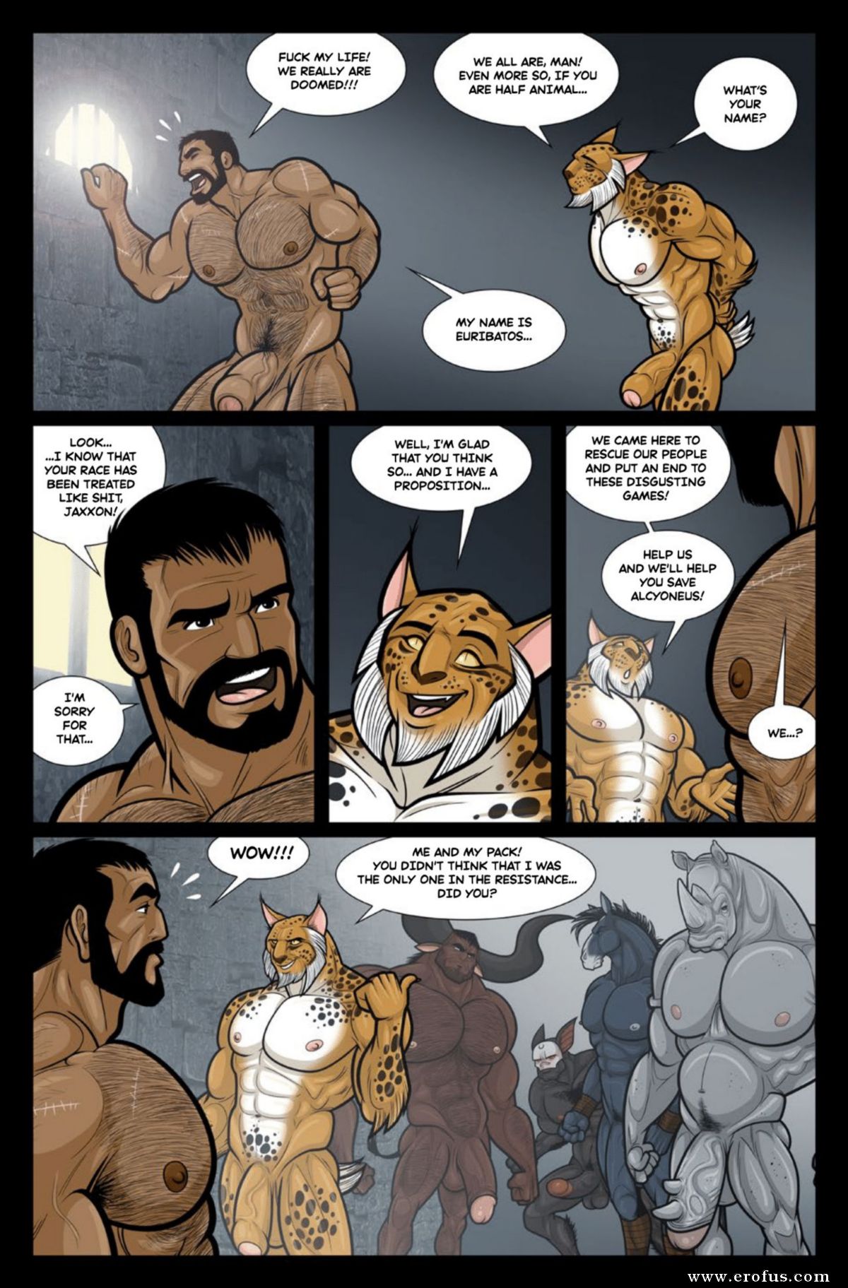 Page 13 | gay-porn-comicspatrick-fillionexodusissue-4 | Erofus - Sex and Porn Comics Exodus gay porn comic