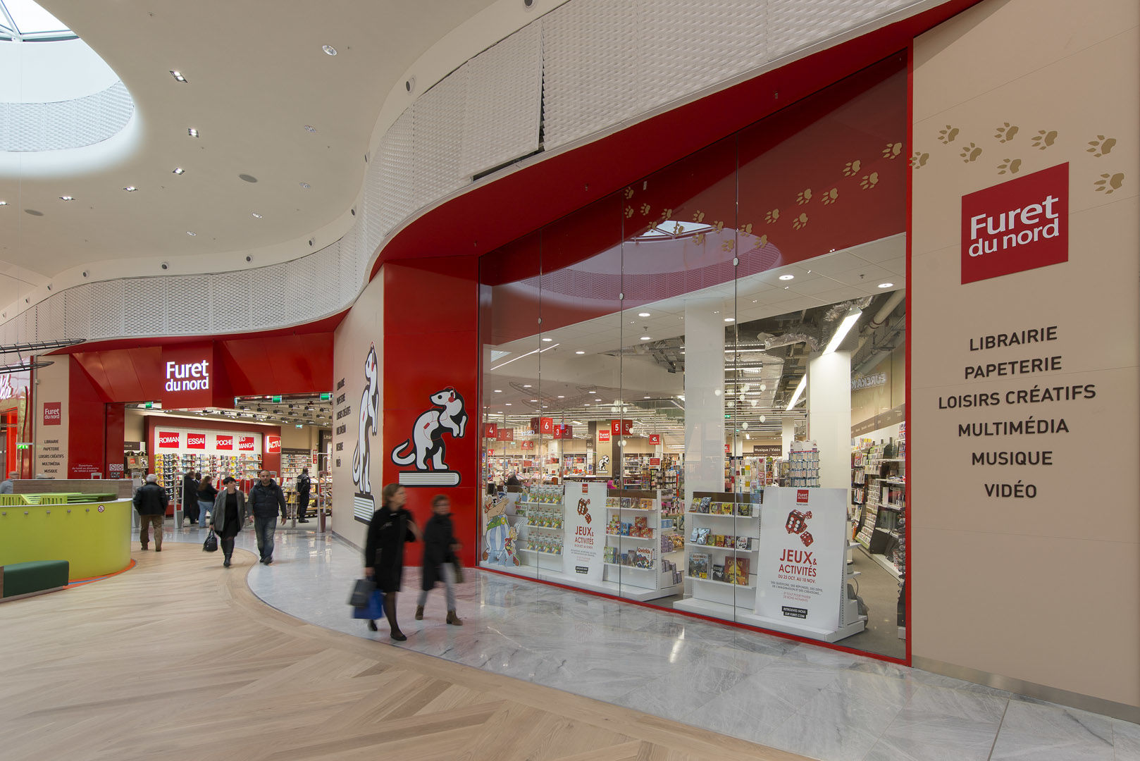 Furet du Nord Roissy | ETAP Lighting