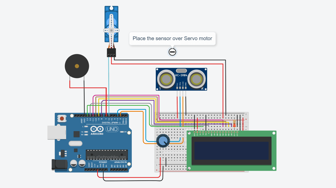 ultrasonic radar circuit diagram - Wiring Diagram
