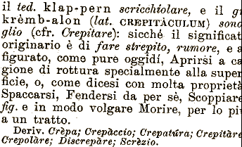 Etimologia : Crepare; 209_x_344_png