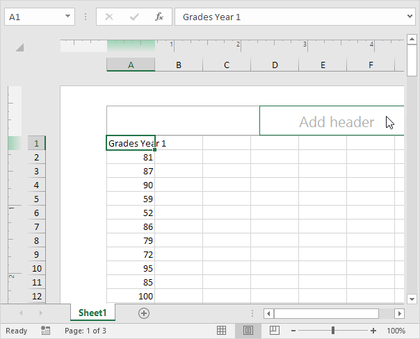 Add Headers and Footers in Excel (In Easy Steps)