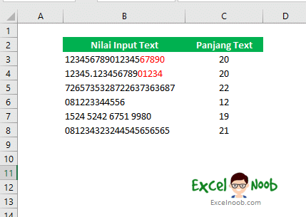 Cara Menulis Angka Lebih Dari 15 Digit Di Excel – Belajar