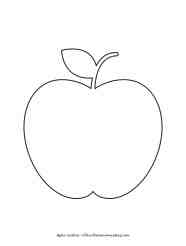 Apple Printables Free