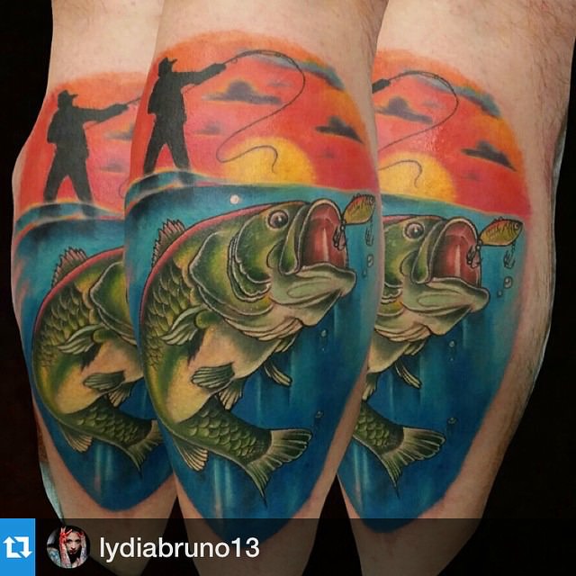 Fishing Tattoos - Share Your Fish Tattoo Art 640_x_640_jpg