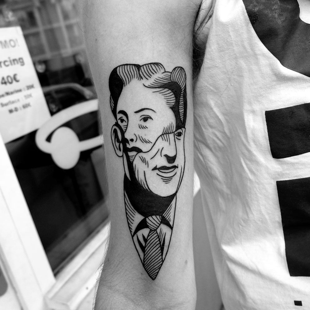 Black And White Expressive Tattoos By Sixo Santos – Fubiz Media 1000_x_1000_jpg