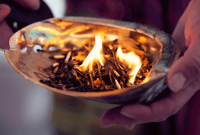 What is the significance of sage in Native American cleansing?