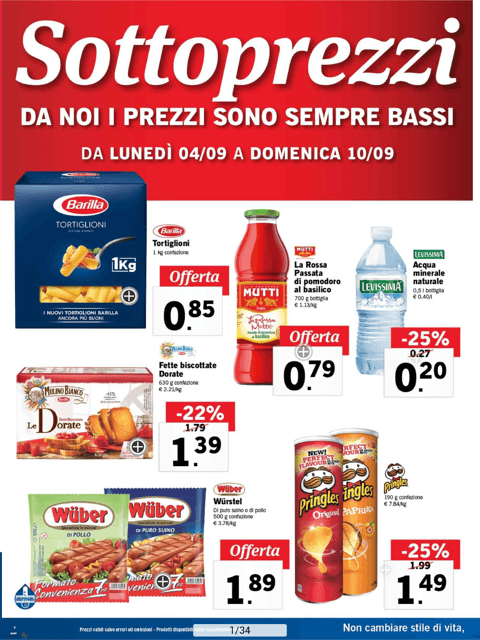 Lidl Ed Eurospin: Le Diverse Strategie Di Marketing Nelle Offerte A Volantino Di Fine Estate 2017 | Gdo News 640_x_480_png