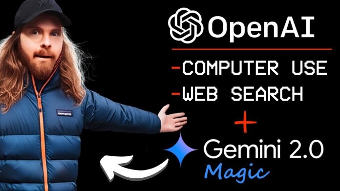 Herramientas de agente de OpenAI y automatizaciones de Google Gemini 2.0