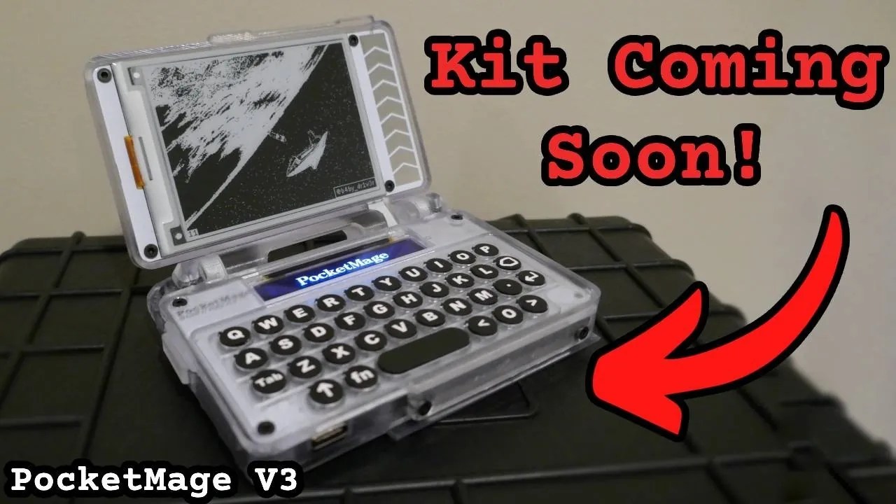 PocketMage V3 Pocket PC : Ultimate Portable Productivity Tool