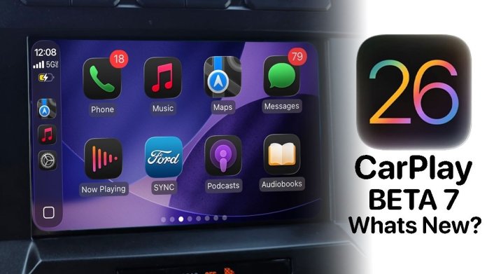 Actualizaciones de Apple CarPlay en iOS 26 Beta 7: Lo que necesita saber