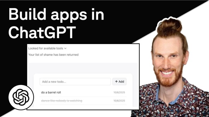 Cómo crear aplicaciones personalizadas en ChatGPT: SDK y MCP de aplicaciones OpenAI