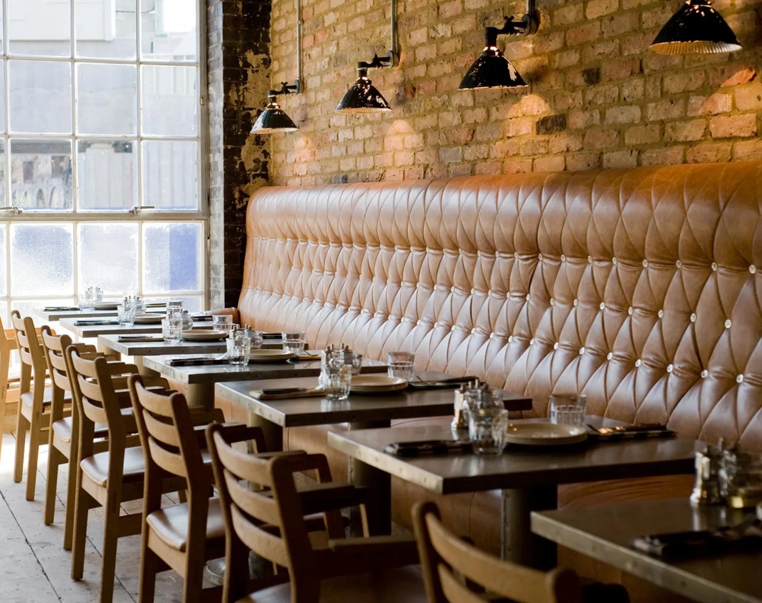 banquette café