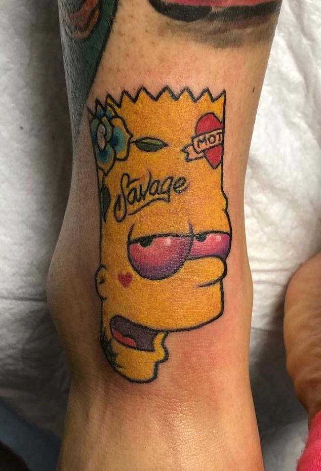 Bart Simpson Tattoo - Get An Inkget An Ink 931_x_634_jpg
