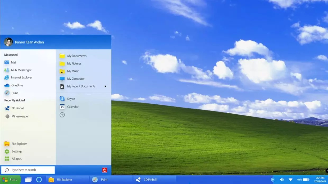 Windows XP 2019 Edition, le retour d’une légende ? - GinjFo