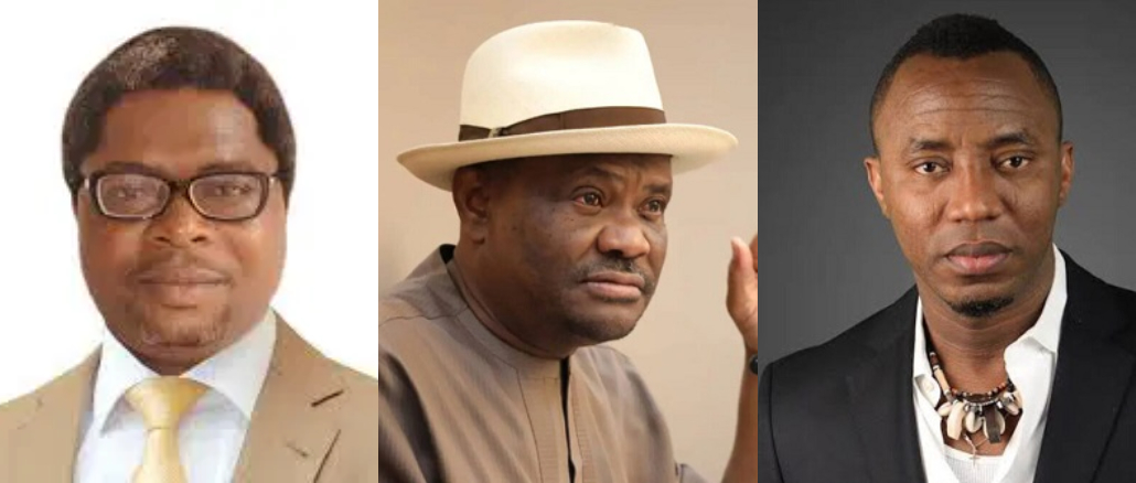 Wike’s Spokesperson Alleges Sowore Pays $163k Yearly for Son’s Schooling, Accuses Him of Blackmail