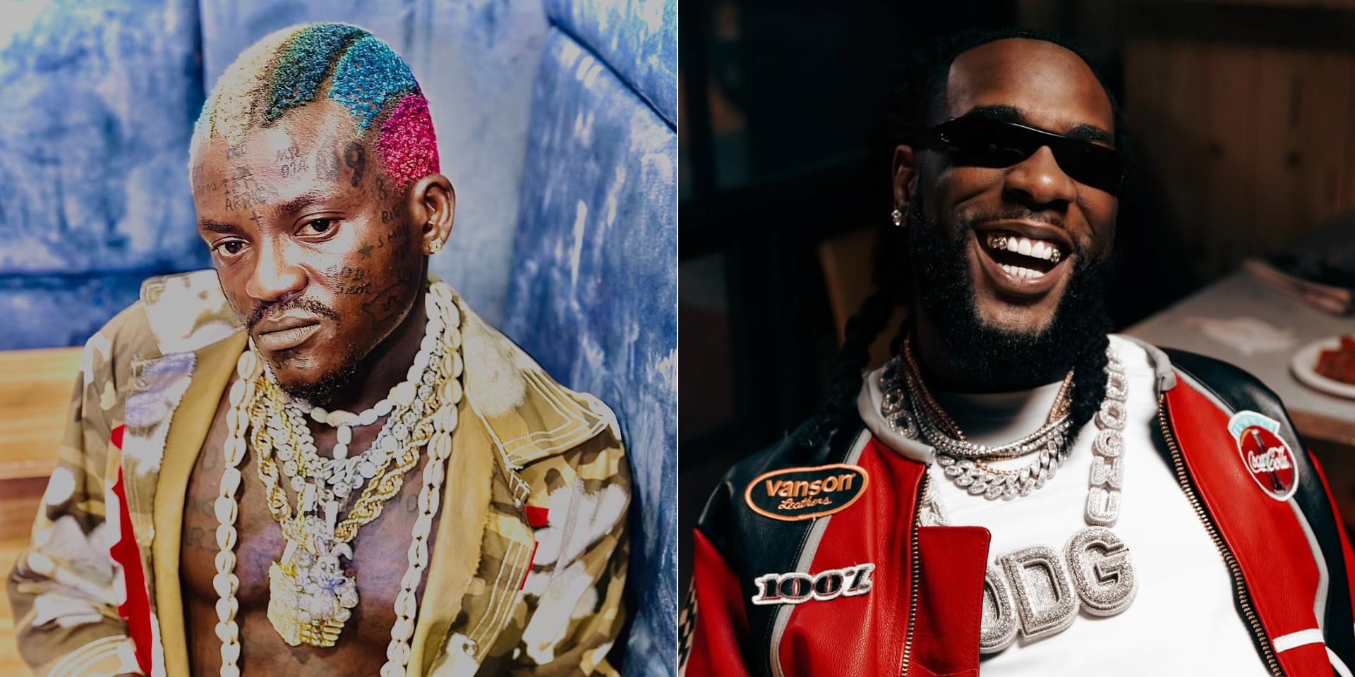 “The N20M has finished” – Portable begs Burna Boy for feature