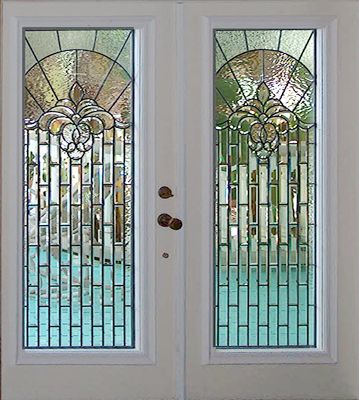 Ll03e6 Doors Leaded Bevel Glass Windows Custom Design Ll03e6 Doors Leaded Bevel Glass Windows