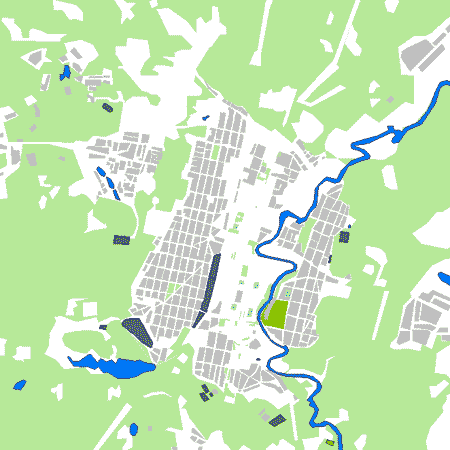 рисовать план города