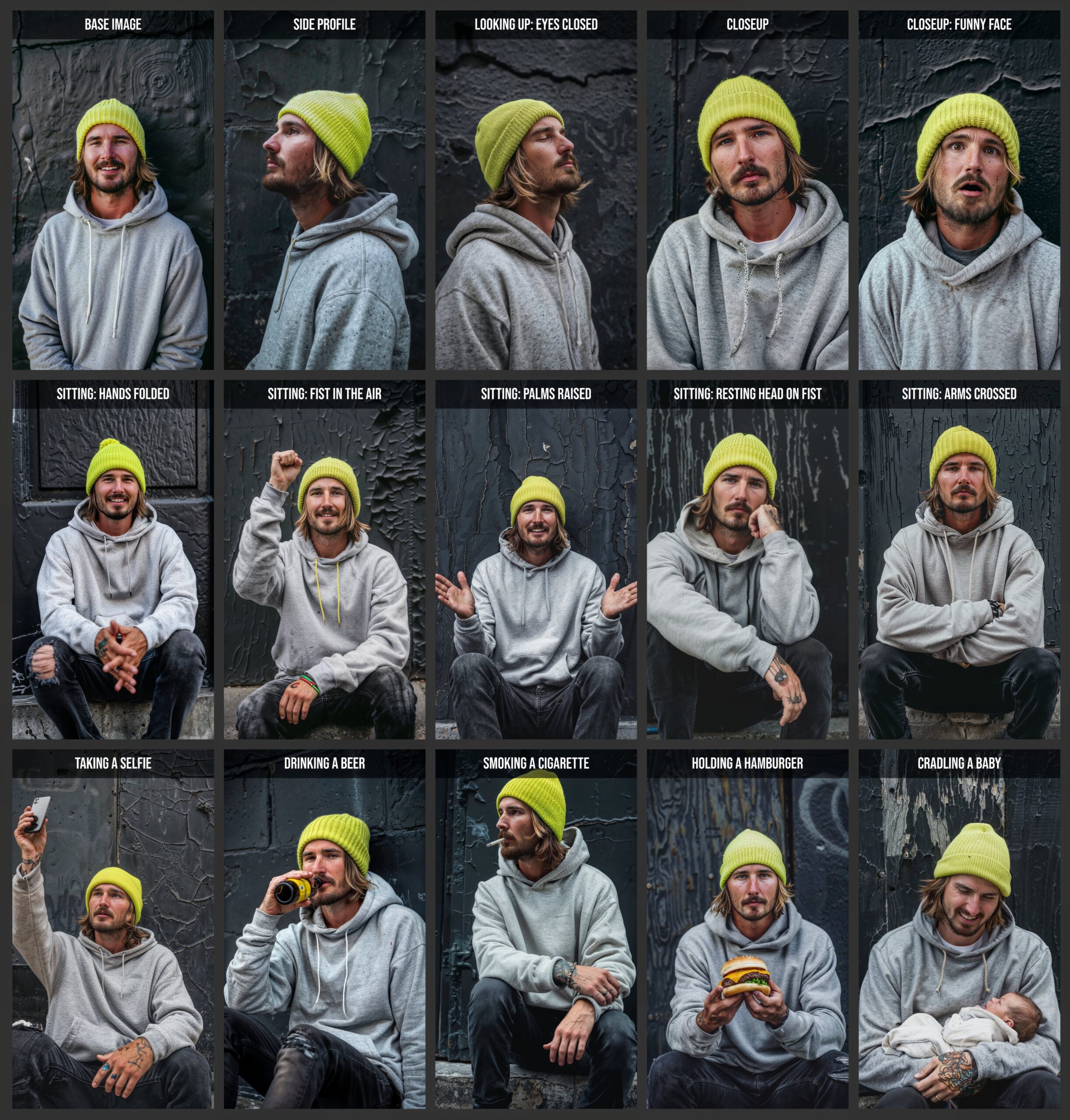 consistent midjourney images