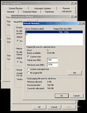 Cara mengosongkan ruang Windows Server 2003 (R2)?