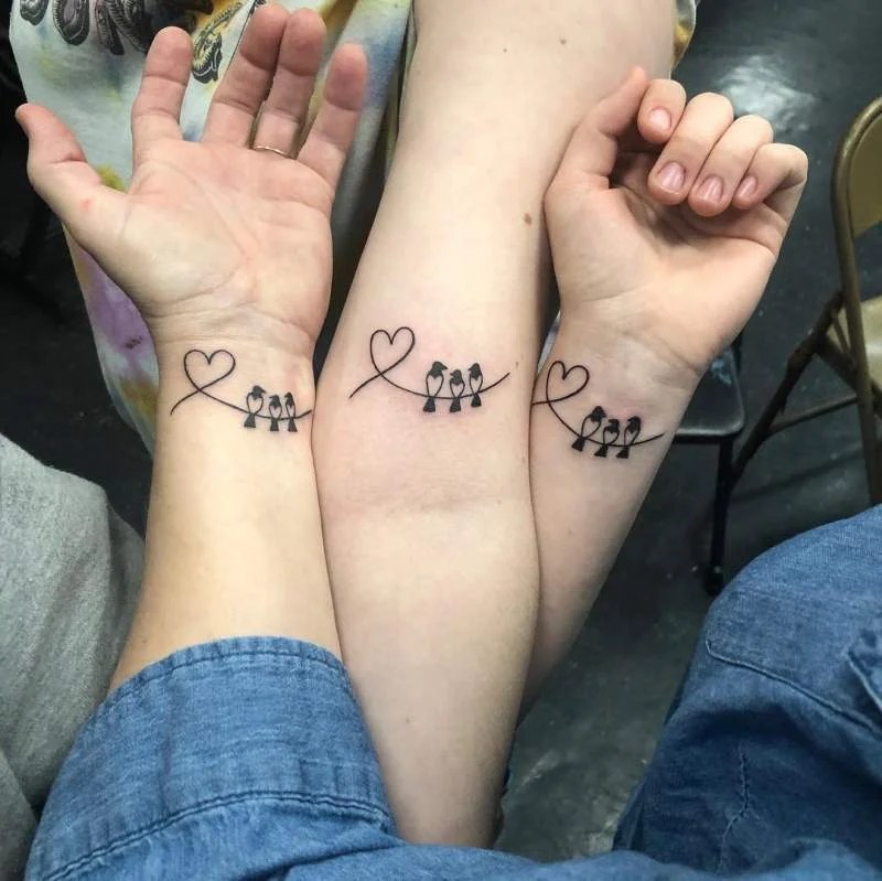 60 Mother Daughter Tattoos For Mothers Day 2020 That Zaps This Moment - Hike N Dip 799_x_800_jpg