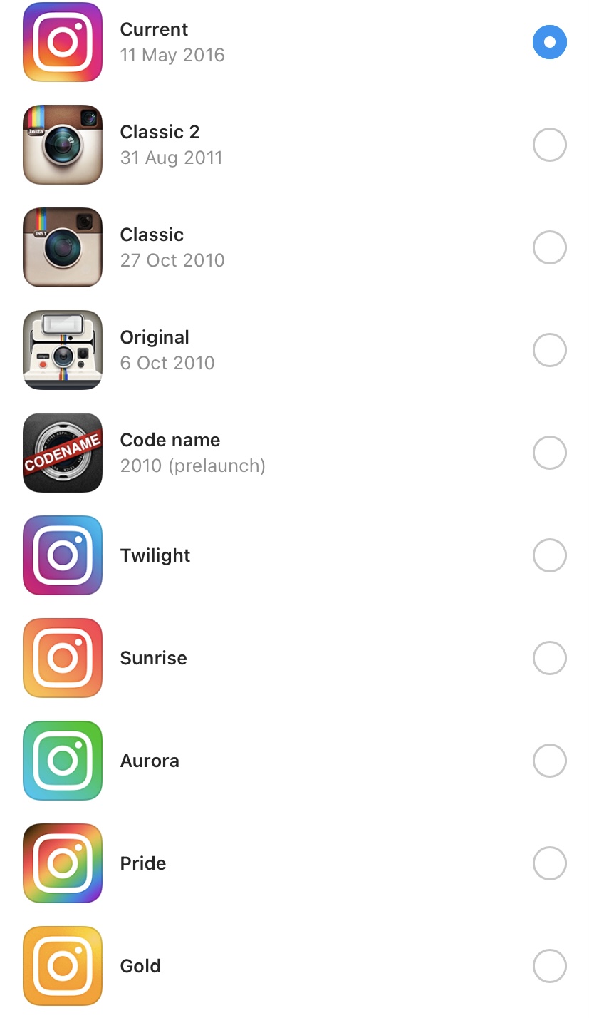 Instagram How To Change Your App Icon Customisable Logos Introduced For 10th Birthday