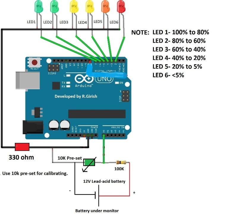 Arduino Circuit Ideas With Led - Wiring Diagram