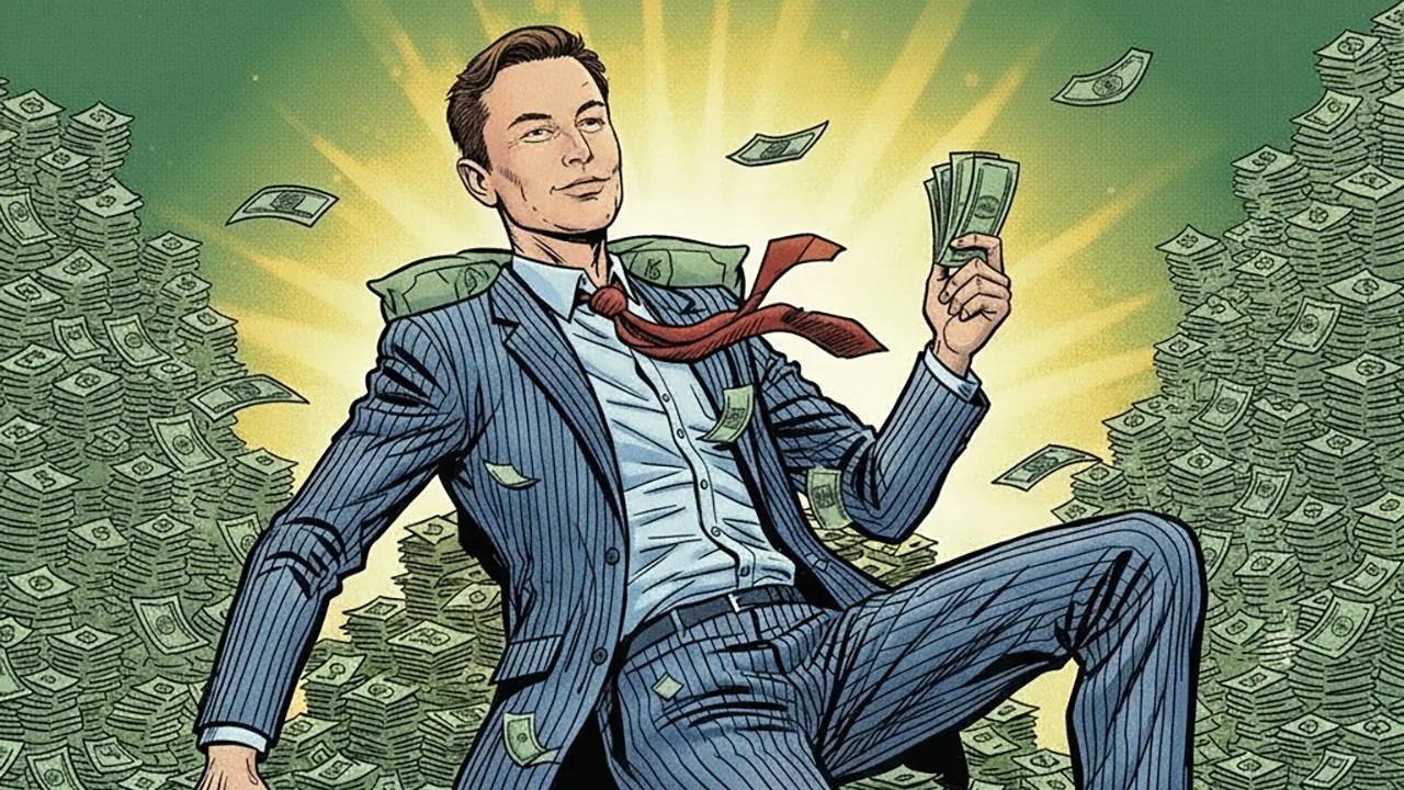 Tesla acquista pubblicità sui social per spingere il compenso da 1.000 miliardi per Elon Musk