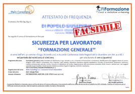 Pubblicazione Attestati Formazione Ed Informazione Ai Sensi Degli Artt. 36-37 D.lgs. 81/08 | I.c.s. Elio Vittorini San Pietro Clarenza