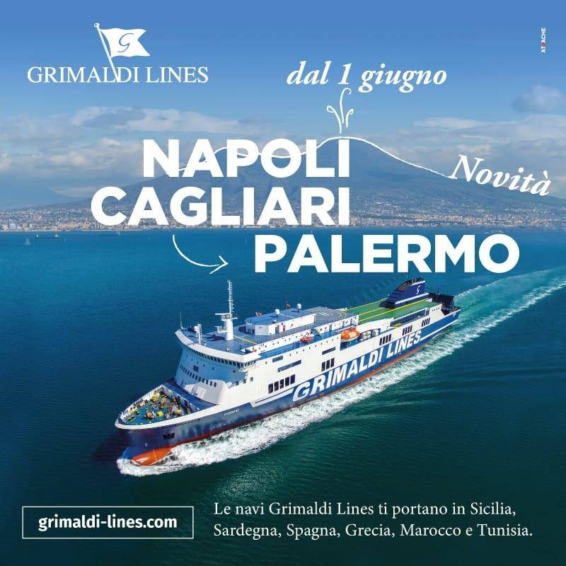 Grimaldi Collega Napoli, Cagliari E Palermo. Sulla Corfù 956 Passeggeri E Oltre 2 Km Lineari Per Auto E Tir - Ildenaro.it 800_x_800_jpg