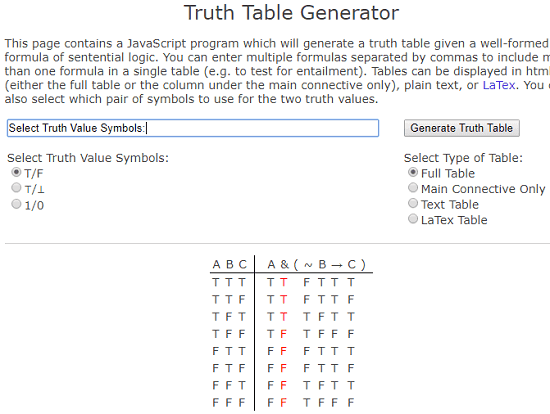 Construct Logic Circuit From Truth Table Generator Online Free » Wiring ...