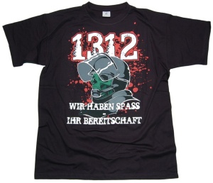 T-Shirt 1312 Wir Haben Spaß Ihr Bereitschaft Ru - 3. Halbzeit T Shirts - Ultras Shop Und Versand Www.ultrasversand.de 258_x_300_jpg