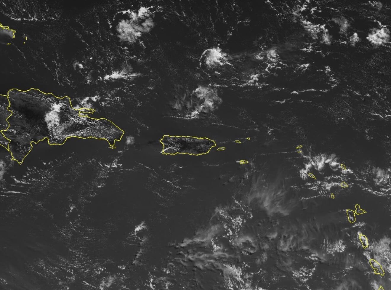 Onda Tropical pasará al sur de Puerto Rico con escaso impacto en la lluvia