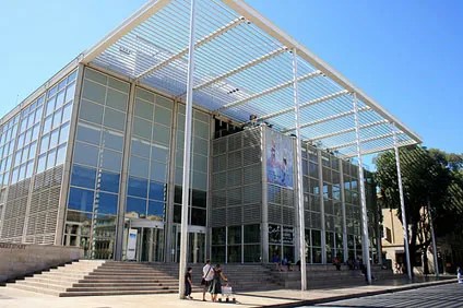 Carre D Art Musee D Art Contemporain Nimes Inexhibit