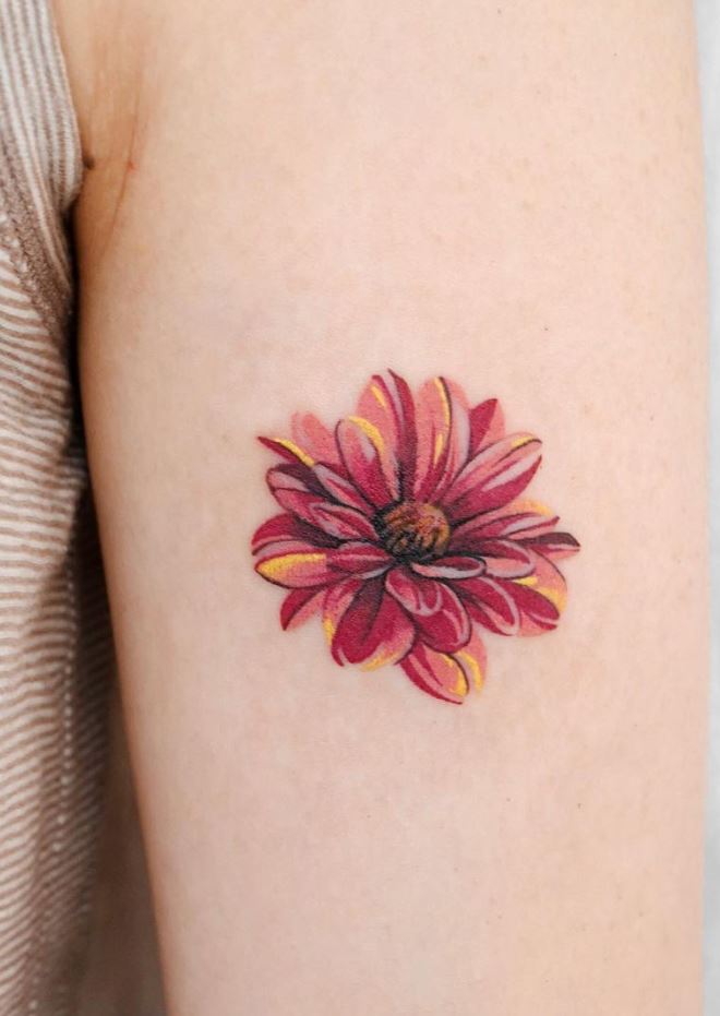 Red Flower Tattoo | Inkstylemag 931_x_660_jpg