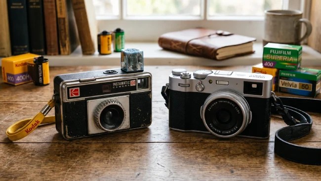 Kodak retoma o mercado com câmeras retrô e mira a Fujifilm na IFA 2026