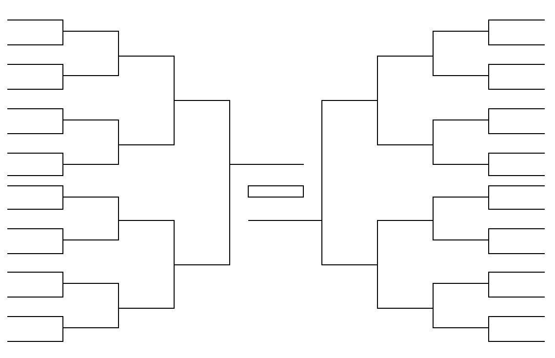 11 team single elimination tournament bracket