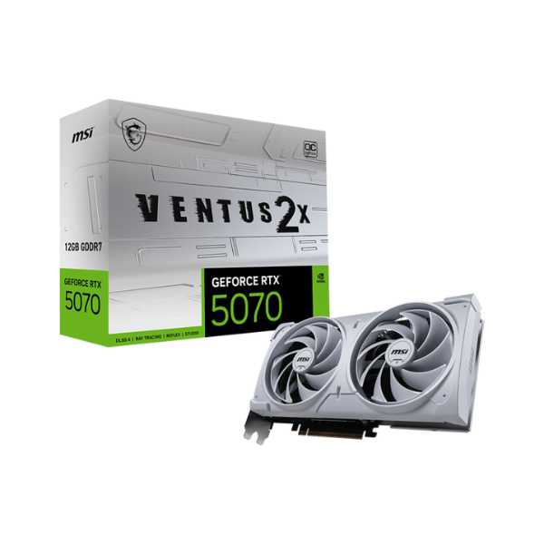 VGA MSI GeForce RTX 5070 VENTUS 2X OC 12G WHITE (8243)