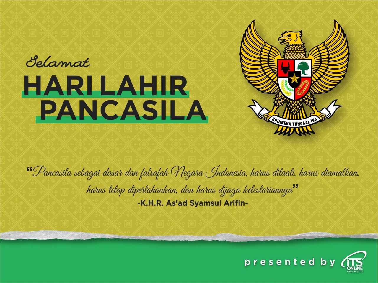 Jadikan Pancasila sebagai Landasan Masa Depan Bangsa - ITS News