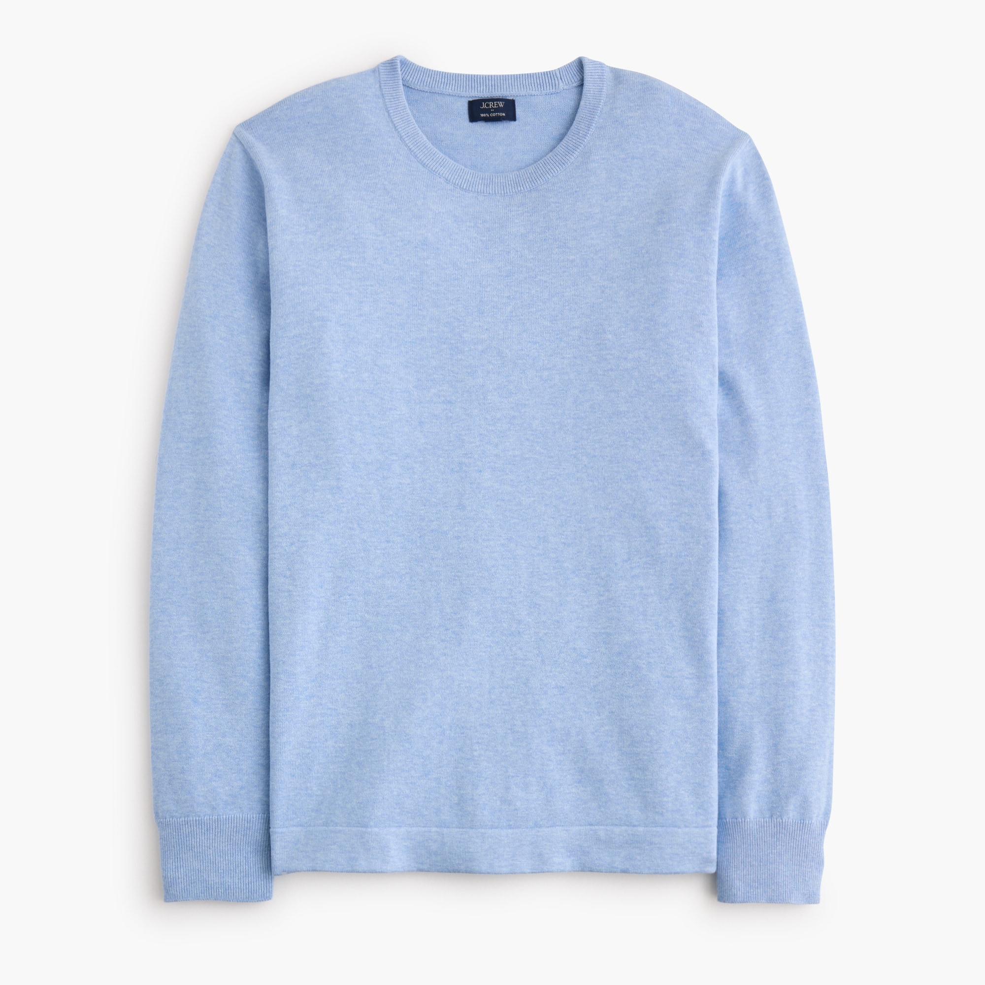Cotton crewneck sweater-tee