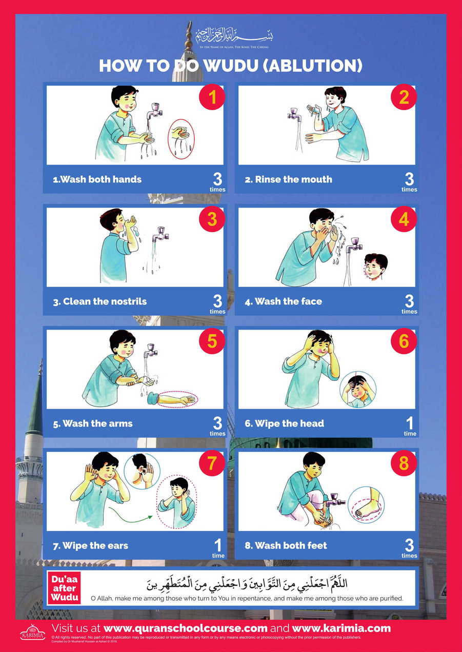 How to do Wudu | Karimia Institute