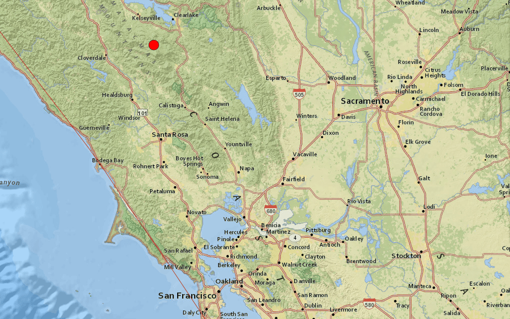 Bay Area Shaken: 4.7 Magnitude Earthquake Rocks Lake County!