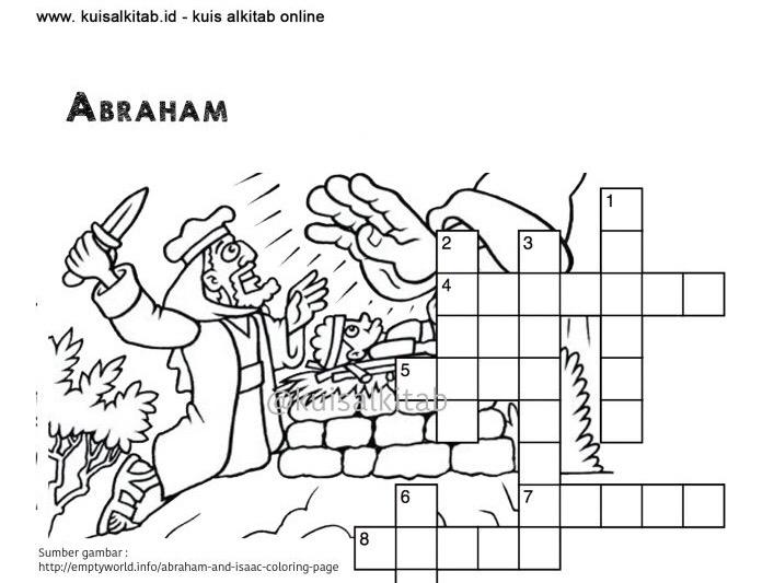Teka-Teki Silang Alkitab Abraham - Kuis Alkitab