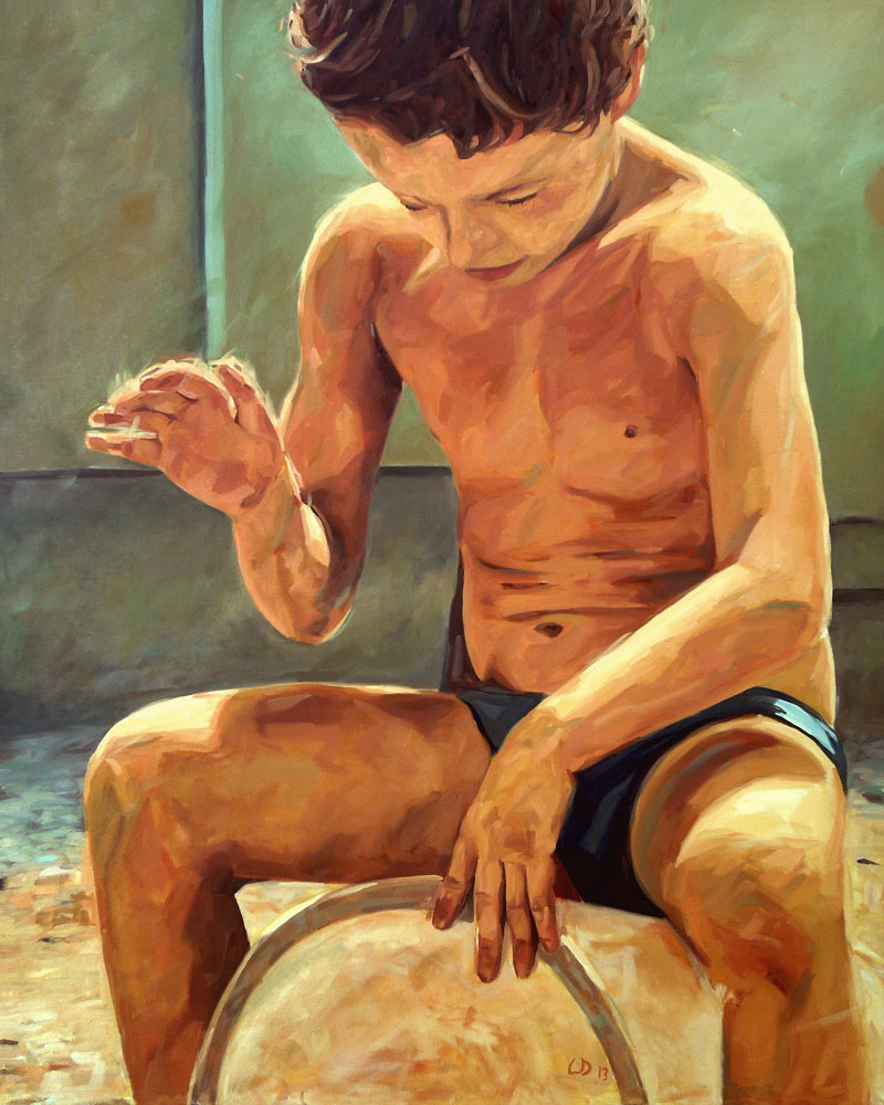 Lichttrommler Wimmer Daniel Als Kunstdruk Of Als Handgeschilderd Olieverfschilderij