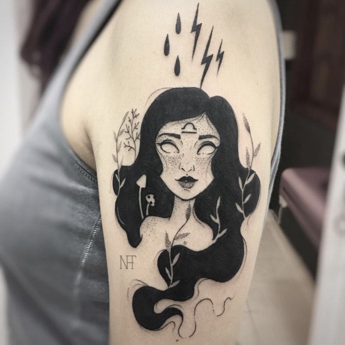 25 Libra Tattoo Ideas For The Most Balanced And Fair Sign - Let's Eat Cake 700_x_700_jpg