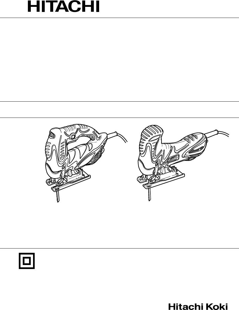 Manual Hitachi Cj 110 Mva (Page 1 Of 60) (English, German, Dutch, French, Italian, Portuguese, Spanish) 1089_x_839_png