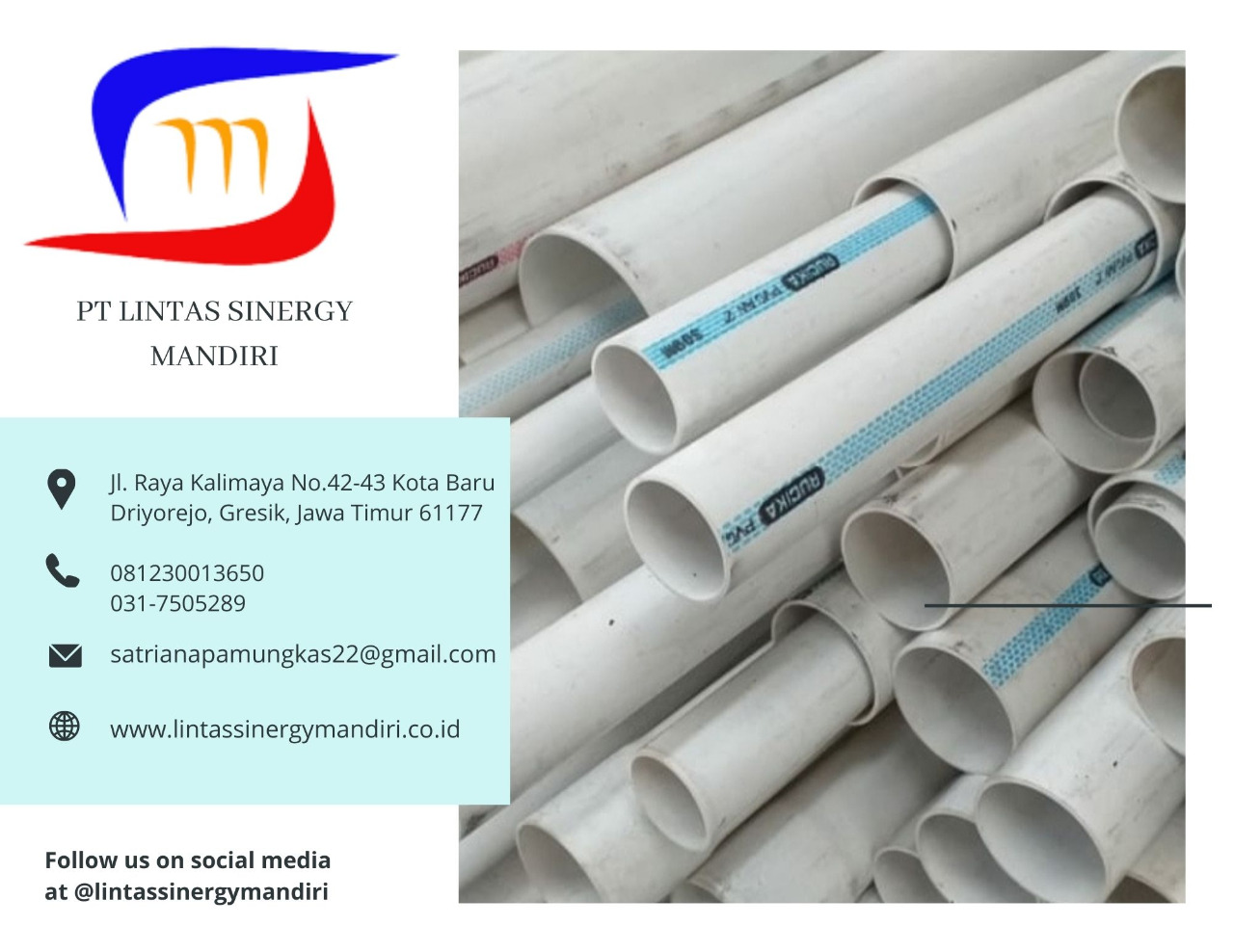 Jenis - Jenis Pipa PVC - pt. Lintas Sinergy Mandiri