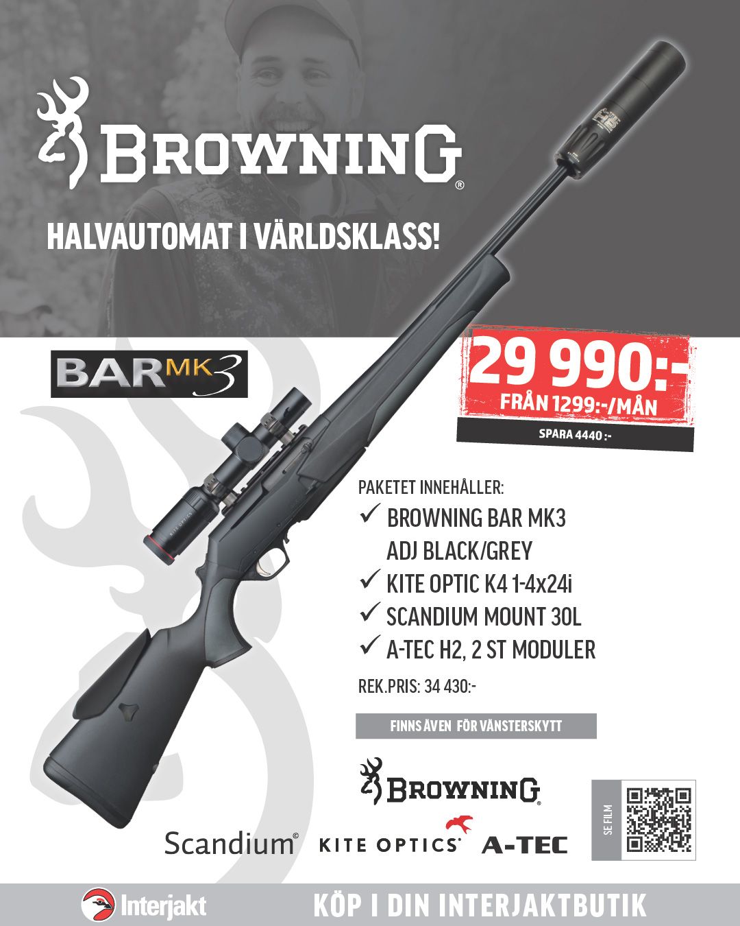 Browning Bar Mk3 308w Paket Lundhs