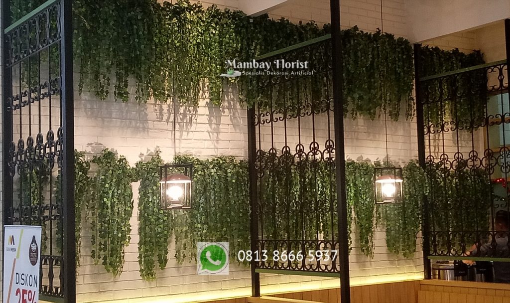 Jual Tanaman Artifisial | Daun Rambat Plastik | MambayFlorist