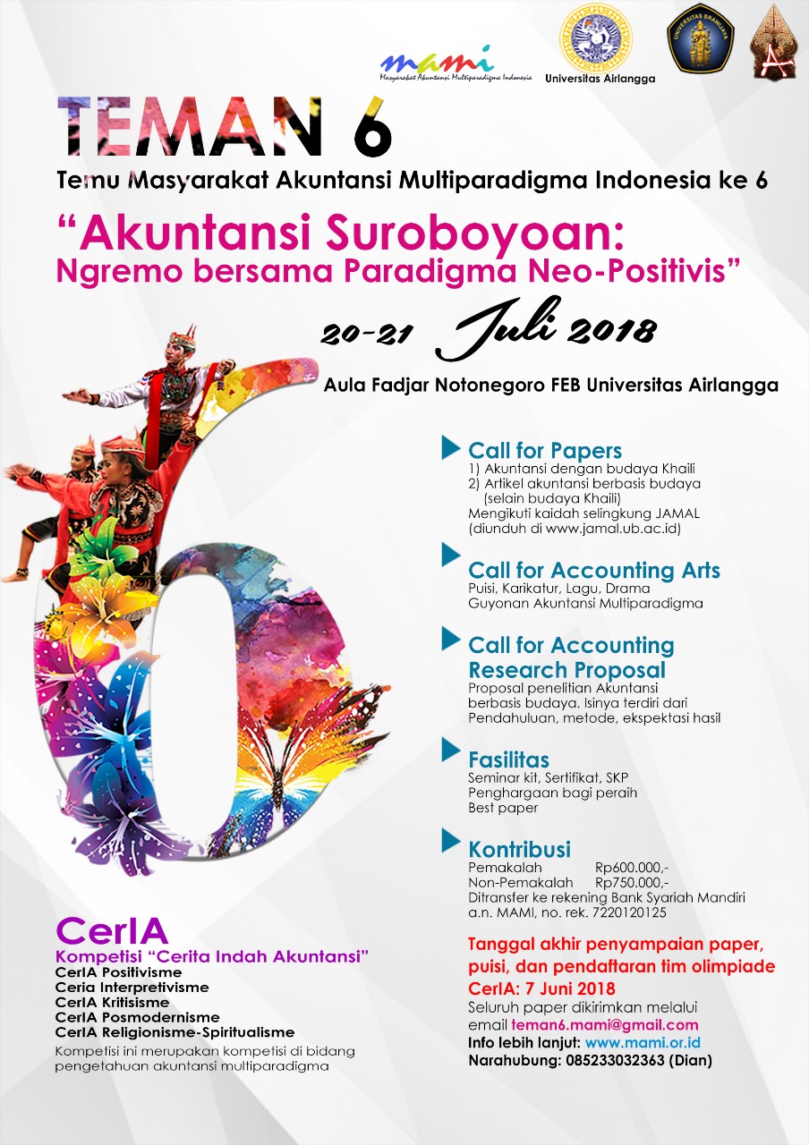 TEMAN 6, Surabaya 20-21 Juli 2018 – MAMI.OR.ID